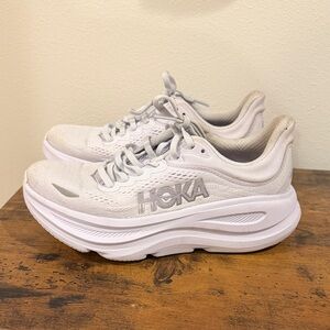 Hoka Women's White Athletic Shoes
